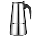 Pikkukuva 2 / 3: Espressokeitin 2/4/6 kupille Ruostumattomasta teräksestä valmistettu mokkapannu espressokeitin 100/300/200ml 200ML