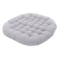 Miniatyrbillede 1 af 5: Stolhynde Pude Dekorativ Komfortabel Bomuldsdesign Til Stue Altan Terrasse Light Gray