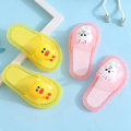 Miniatyrbillede 4 af 5: Nye Mode Hjemmesko Tegneserie Led Flip Flops Søde Sko Skridsikre Børnesko Unisex Yellow-Duck 28-29