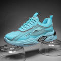 Miniatyrbild 1 av 3: Herr Clunky Sneaker Dad Shoe Enkel Bekväm Lågprofil Sneaker För Daglig Användning Året Runt Ice Blue 42