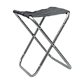 Miniatyrbillede 2 af 2: Sammenklappelig Camping Skammel Foldeskammel Udendørs Camping Skammel Sæde Slacker Stol Rejse Fiskeri Vandring Have Strand Gray