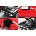 Miniatyrbild 4 av 5: 1:32 Snabb & Furious Dodge Sportbil Modell Simuleringsbil Modell Legering Leksaker black