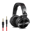 Miniatyrbild 1 av 6: Trådbundet headset med hopfällbar lättviktsmikrofon för brusreducering svart
