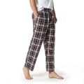 Miniatyrbilde 2 av 5: Bomullsvevde pyjamasbukser for menn, rutete lette lounge-sovebukser COLOR 4 M