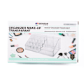 Miniatyrbillede 3 af 4: Sminkholder / Stativ til Sminke - 16 rum - Sminkeopbevaring transparent