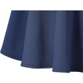 Miniatyrbillede 4 af 5: Dame Basic Alsidig Strækbar Udsvinget Casual Mini Skater Nederdel Navy Blue XL