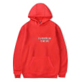 Miniatyrbillede 1 af 5: Grey's Anatomy Amerikansk Drama Intern Hættetrøje Pullover Grafisk Print Hættetrøjer X Red M