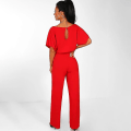Miniatyrbillede 3 af 5: Dame Jumpsuit Casual Bred Ben Dame Aftenfest Lang Playsuit Red 2XL