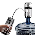 Miniatyrbild 2 av 3: Automatisk elektrisk vattenpump USB-laddningsknapp Dispenser Gold