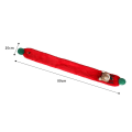 Miniatyrbilde 2 av 5: Julebarn Vinter 3D Elg Dukke Tykk Fleece Skjerf Sjal Jul Myk Plysj Halsvarmer Feriegave Til Jenter Red