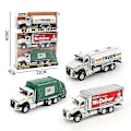 Miniatyrbillede 4 af 4: Støbt ingeniørkøretøj Byggekøretøjer Dumper Gravemaskine Mixer Lastbil 1/50 Skala Metal Modelbiler Træk Tilbage Billegetøj 3 STK C