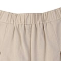 Pikkukuva 3 / 5: Naisten puuvilla-pellavatyyliset haremhousut, löysät Ali Baba -housut, pitkät, plus-koko Apricot M