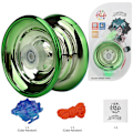 Miniatyrbild 1 av 3: Yo-yos Boll Metall Legering Speed Yoyo Med Ring Och Rep Yo-yo Leksaksset För Barn Pojkar Green