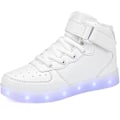 Miniatyrbild 1 av 3: Barn Sneakers Pojkar Led Light Up Sneakers Pojkar Flickor Sport Löparskor 34