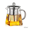 Miniatyrbillede 1 af 5: Glas Tekande Sæt Varmebestandig Eksplosionssikker Tekande Til Kaffebrygning 650ml