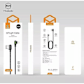Miniatyrbild 3 av 5: Mcdodo Snabb USB-kabel Robust Laddning Syn Laddare Iphone 90 Graders Vinkel 0.5M