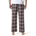 Miniatyrbilde 3 av 5: Bomullsvevde pyjamasbukser for menn, rutete lette lounge-sovebukser COLOR 4 S