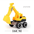 Miniatyrbild 3 av 5: Baby Simulering Engineering Bil Lastbilar Konstruktion Fordon Leksak För Pojke Present EXCAVATOR