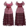 Miniatyrbillede 2 af 5: Voksen Hermione Granger Kjole, Harry Potter Troldmands Halloween Cosplay Kostume M