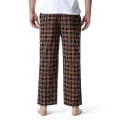 Miniatyrbilde 3 av 5: Bomullsvevde pyjamasbukser for menn, rutete lette lounge-sovebukser COLOR 7 L