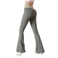 Miniatyrbillede 1 af 5: Flare Yoga Bukser til Kvinder - Højtaljede Trænings Bootcut Leggings, Bløde & Fugtafvisende S