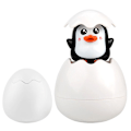 Miniatyrbillede 2 af 2: Badelegetøj med vandstråle til børn, søde dyreklækkende æg spray sprinkle legetøj til badekar pool badeværelse Penguin