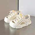 Miniatyrbild 2 av 5: Storlek 22-31 Sommar Babysandaler Tåskydd Pojkar Strandskor Barn Flickor Sport Sandaler Mjuk Sula Småbarnsskor Sandalias 1-6 år Beige 25insole 15.5cm