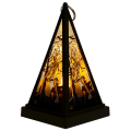 Miniatyrbilde 1 av 5: LED Nattlampe med Hodeskalle Halloween Gresskar Nattlys Bærbar Soverom Sengelamper Bursdagsgaver til Jenter Gutter Skeleton