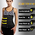 Miniatyrbild 2 av 5: Slimmande kroppsformande bälte för kvinnor, magkontroll, svettgenererande shapewear-korsett, lämplig för träningspass XL