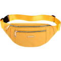 Miniatyrbillede 1 af 5: Afslappet Crossbody Taske, Skuldertaske, Vandtæt Nylontaske Til Rejser Shopping Vandreture Daglig Brug Yellow