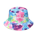 Miniatyrbild 1 av 5: 3D Hopfällbar Bucket Hat med Bred Brätte, Solhatt med Färgtryck, Lättvikt A I 56 58cm