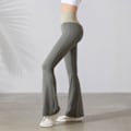 Miniatyrbillede 5 af 5: Flare Yoga Bukser til Kvinder - Højtaljede Trænings Bootcut Leggings, Bløde & Fugtafvisende M