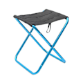 Miniatyrbillede 2 af 3: Sammenklappelig Camping Skammel Foldeskammel Udendørs Camping Skammel Sæde Slacker Stol Rejse Fiskeri Vandring Have Strand Blue