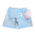 Miniatyrbild 1 av 4: Lounge Pyjamas Shorts 3d Öron Trunk Cartoon Söt Elefant Lös Casual Plysch Sovkläder Sommar Herr Dam Skottbyxor Hemkläder Blue XL