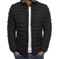 Miniatyrbilde 1 av 2: Lett boblejakke for menn, vattert polstret yttertøy H Black 2XL