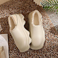Miniatyrbild 2 av 5: Dam bomullstofflor Mode Sandaler Utomhus Inomhus halkfria skor  Yj2024 Beige 40-41