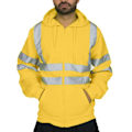 Miniatyrbild 2 av 5: Reflexrandiga arbetskläder för män inom renhållning Yellow 2XL