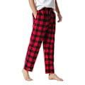 Pikkukuva 2 / 4: Miesten puuvillaiset kudotut pyjamahousut, ruudulliset kevyet olohousut COLOR 3 XL