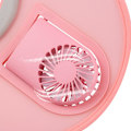 Pikkukuva 3 / 5: Naisten urheilu baseball-lippis USB-jäähdytystuulettimella aurinkovisiiri UV-suojalla Pink