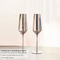 Miniatyrbild 4 av 5: 2 st glas vinglas champagne glas stående kopp dricksglas hushållsglas för fest hem fest