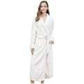 Pikkukuva 1 / 3: Naisten kylpytakit, paksut lämpimät flanellipyjamat, naisten pyjamat L white