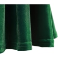 Miniatyrbillede 5 af 5: Dame Basic Alsidig Strækbar Udsvinget Casual Mini Skater Nederdel Green XL