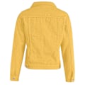 Miniatyrbild 4 av 4: Dam Solid Jeansjacka Långärmad Ming Kofta Kostym Ficka Kappa Topp Yellow L