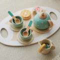 Pikkukuva 4 / 5: Simulaatio Keittiö Lelumalli Hauska Valistus Teelelu Tukeva Vedenpitävä Teelelu Tea Set