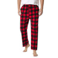 Miniatyrbilde 1 av 4: Bomullsvevde pyjamasbukser for menn, rutete lette lounge-sovebukser COLOR 3 M