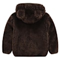 Miniatyrbillede 2 af 3: Småbørn Børn Teddy Bjørn Hættejakke Fluffy Fleece Varm Lynlås Frakke Overtøj Dark Coffee 2-3 Years