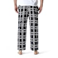 Pikkukuva 2 / 5: Miesten puuvillaiset kudotut pyjamahousut, ruudulliset kevyet olohousut COLOR 8 XL