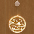 Miniatyrbild 2 av 5: Jul Fairy Ljusslinga Dekor Dörr Fönster Lampa Julgran Ornament E