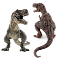 Miniatyrbillede 2 af 3: Jurassic Dinosaur Simulation Model Legetøj Tyrannosaurus Rex, Coelurosaurus, Spinosaurus, Stegosaurus, Brachiosaurus Statisk Model Børne Puslespil Legetøj Stegosaurus