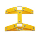 Miniatyrbild 2 av 4: 2 st Gotiska Dubbelradiga Strumpeband Benring Ben Elastisk Punk Sele Strumpeband Yellow
